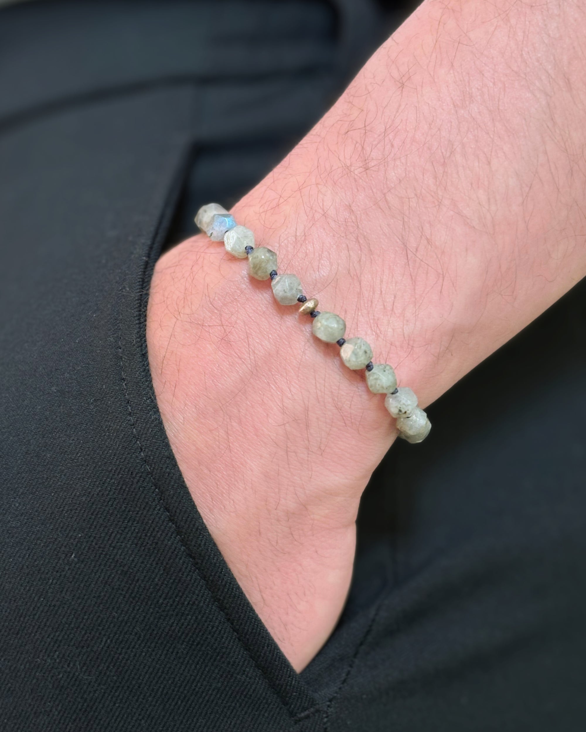 Twelve Sins | Light Labradorite Bracelet