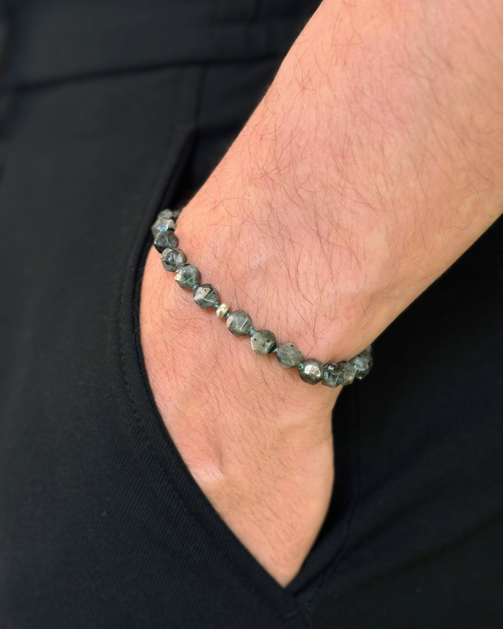 Twelve Sins | Dark Labradorite Bracelet
