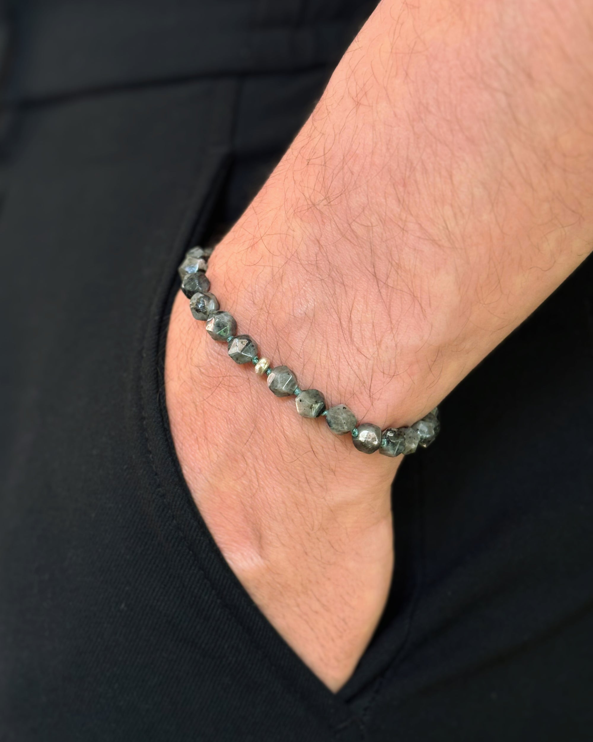 Twelve Sins | Dark Labradorite Bracelet