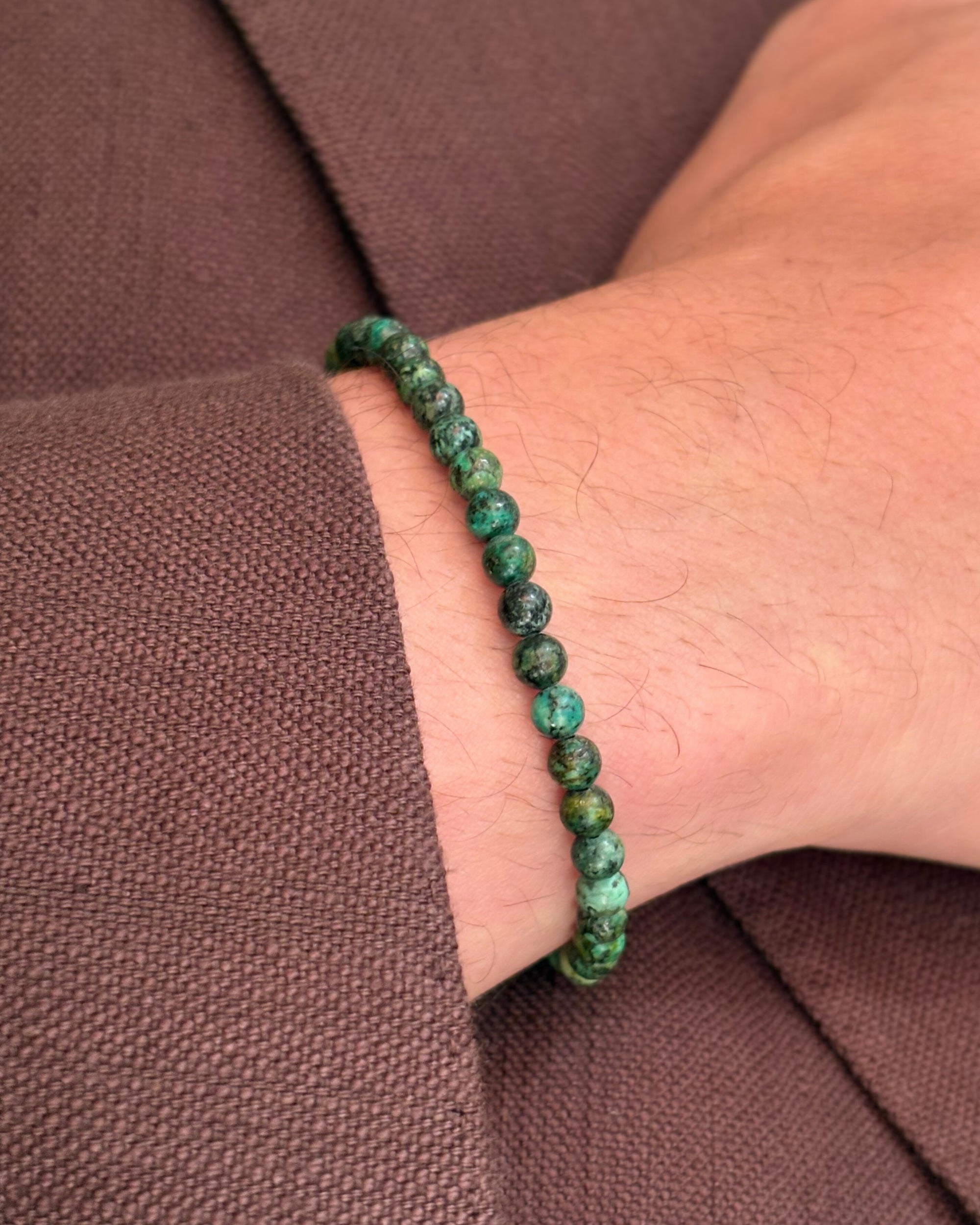 High Rollers | African Turquoise Bracelet