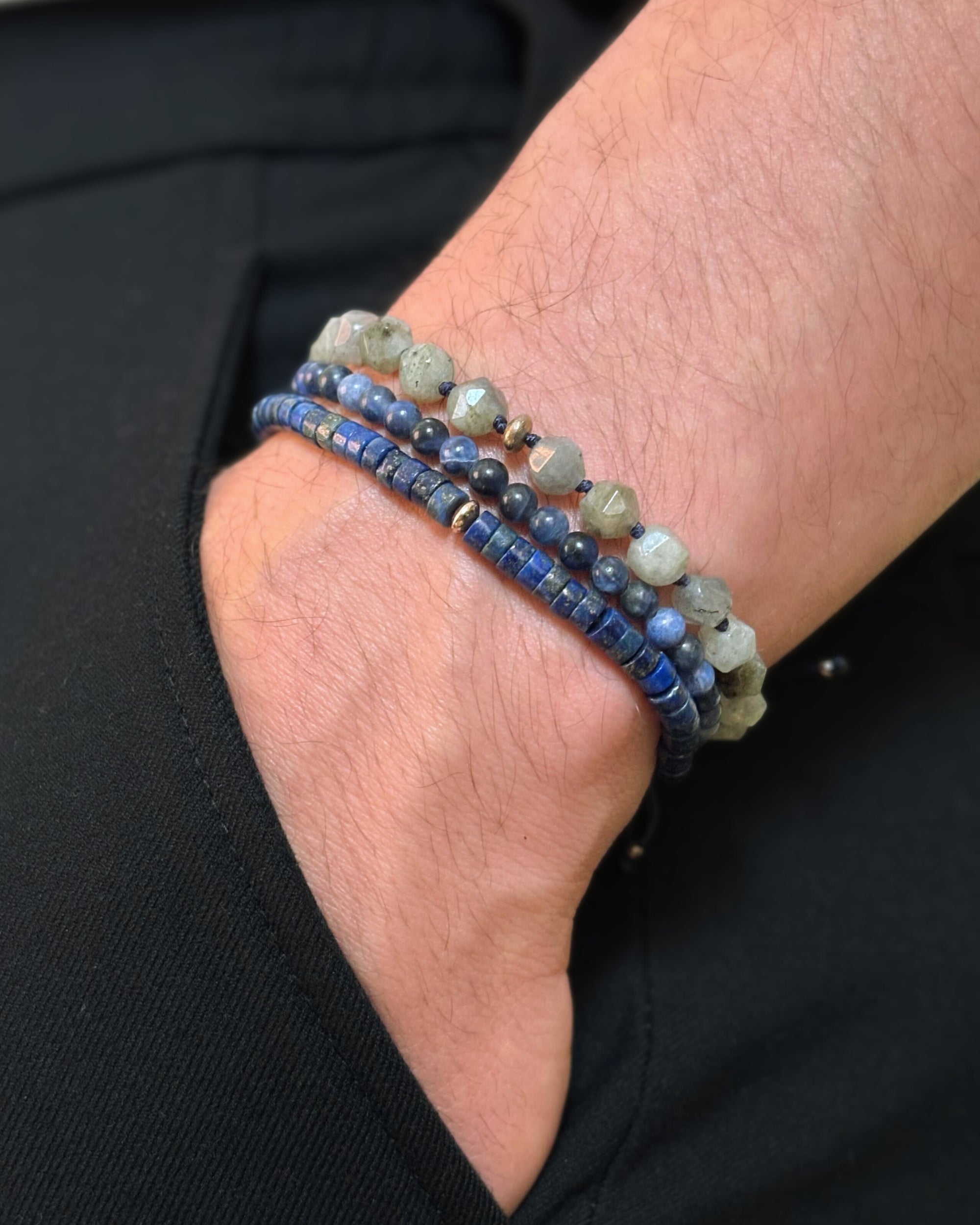 Smoking Barrels | Lapis Lazuli Bracelet