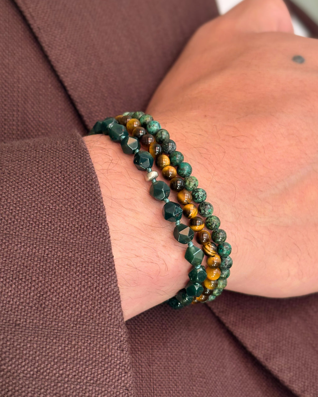 High Rollers | Tiger Eye Bracelet